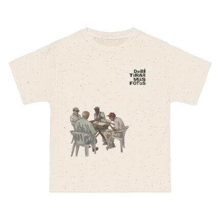 BAD BUNNY MERCH DTFM Cream Juego de Dominó T-Shirt