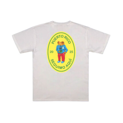 BAD BUNNY MERCH DTFM White Concho T-Shirt