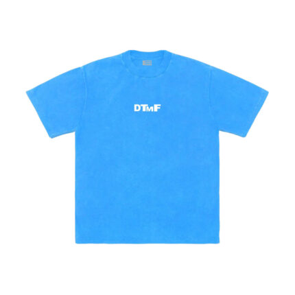 BAD BUNNY MERCH DTMF Blue Concho T-Shirt