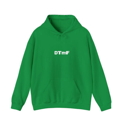 BAD BUNNY MERCH DTMF Green Concho Hoodie