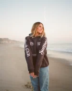 Dandy Book Club Oversized Lux Hoodie in Charcoal