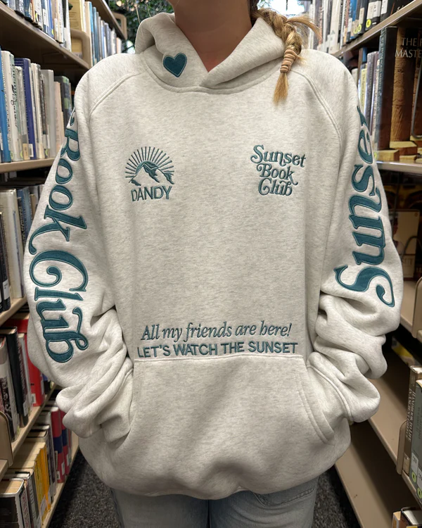 Dandy Book Club Oversized Lux Hoodie Dandy Book Club Oversized Lux Hoodie