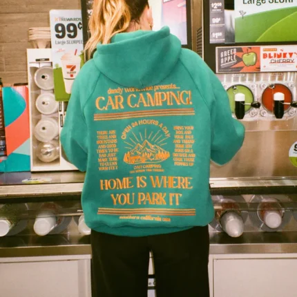 Dandy Car Camping Oversized Lux Hoodie
