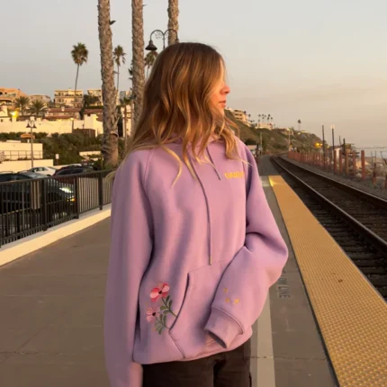 Dandy Gift Giving Oversized Lux Hoodie in Lavender