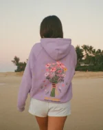 Dandy Gift Giving Oversized Lux Hoodie in Lavender