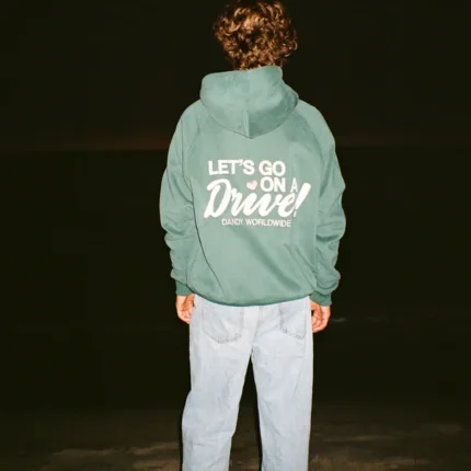 Dandy Let’s Go On a Drive Oversized Lux Logo Hoodie