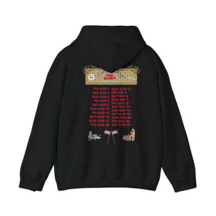 EXCLUSIVE Black Concho Tour Dates Hoodie