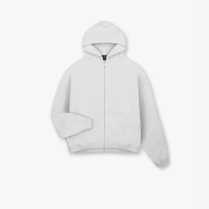 Represent Initial Boxy Zip Through Hoodie