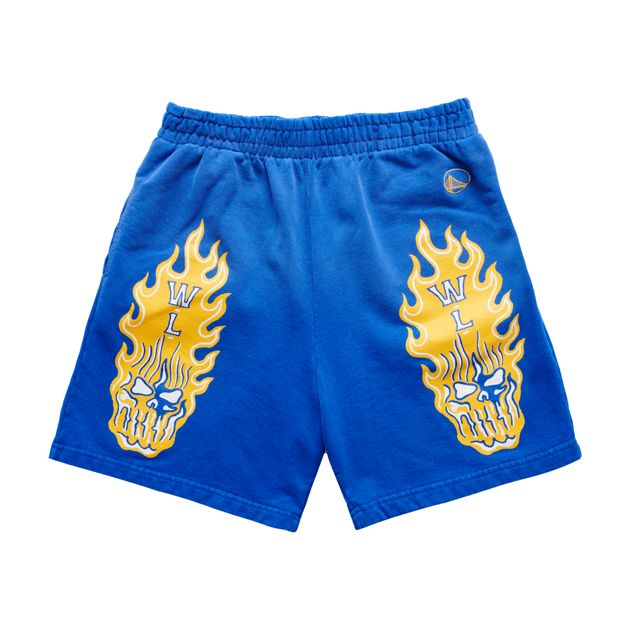 Warren-Lotas-Golden-State-Warriors-Flaming-Skull-Shorts.png