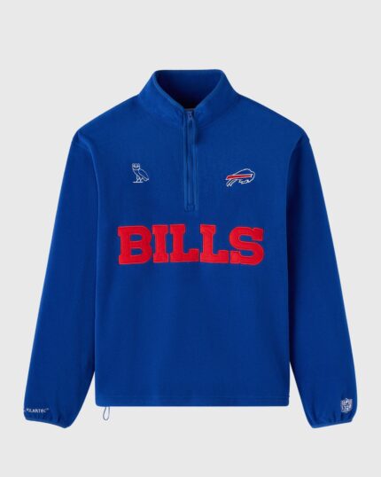 NFL Buffalo Bills Polartec® Mock Neck Quarter-Zip Fleece