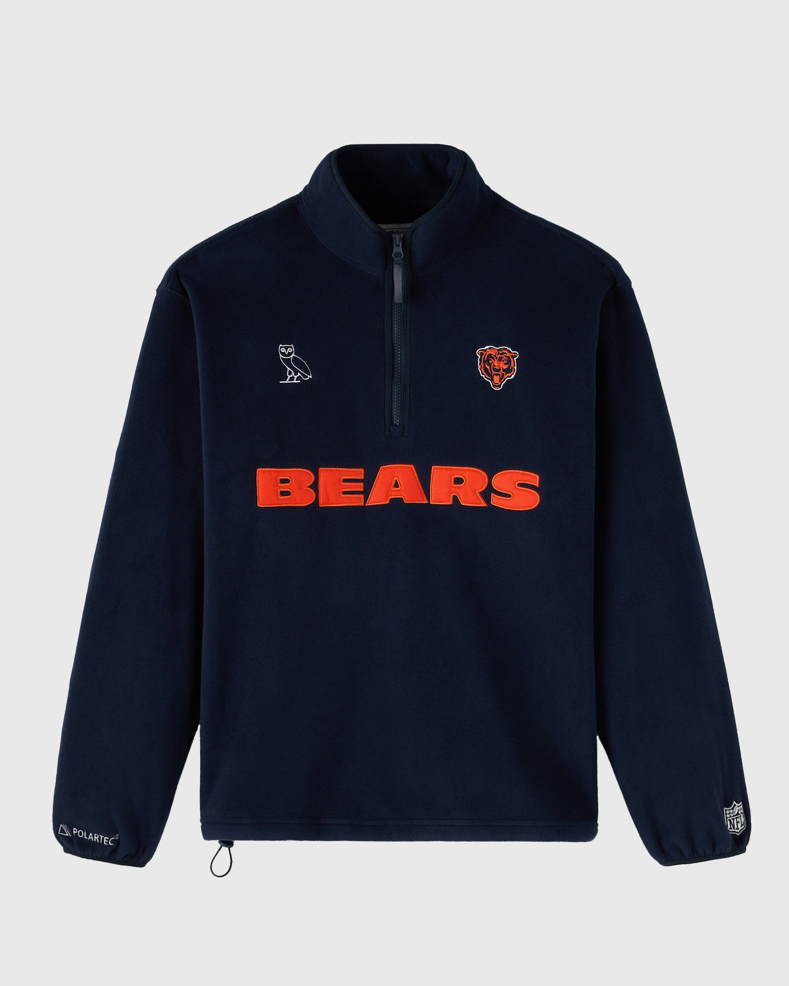 NFL Chicago Bears Polartec® Mock Neck Quarter-Zip Fleece NFL Chicago Bears Polartec® Mock Neck Quarter-Zip Fleece