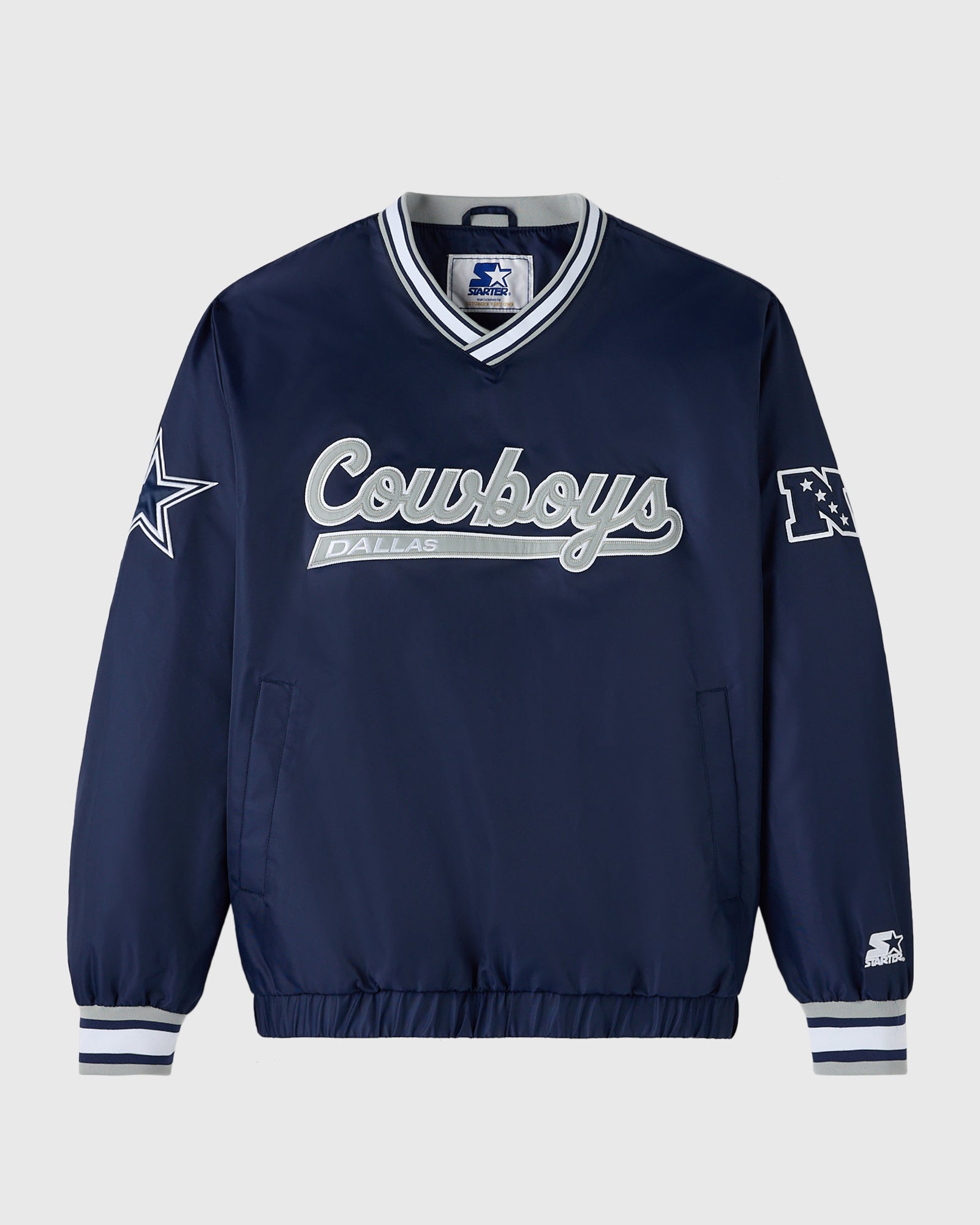 NFL Dallas Cowboys Starter® Trainer Pullover Jacket (1) NFL Dallas Cowboys Starter® Trainer Pullover Jacket