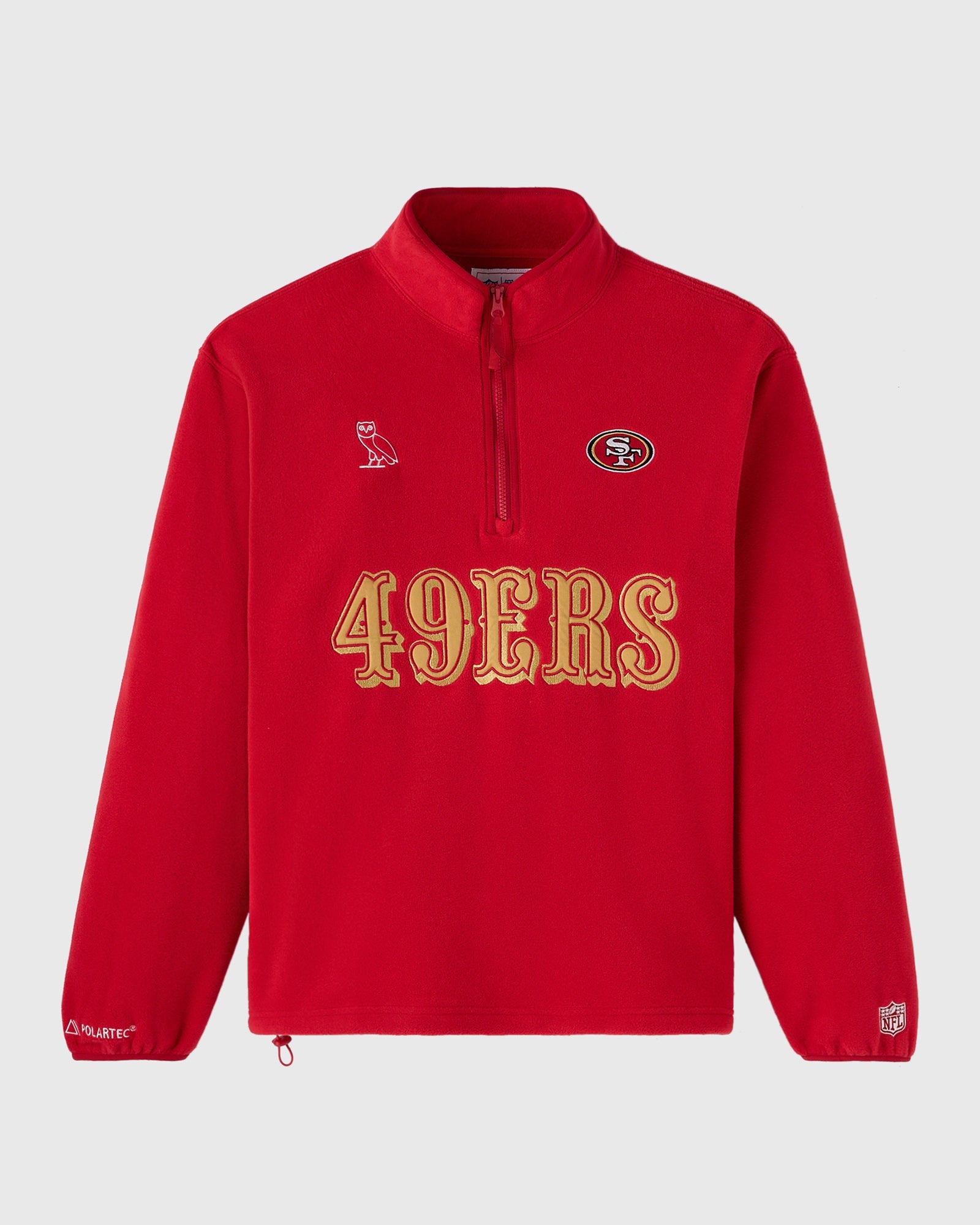 NFL San Francisco 49ERS Polartec® Mock Neck Quarter-Zip Fleece (1) NFL San Francisco 49ERS Polartec® Mock Neck Quarter-Zip Fleece