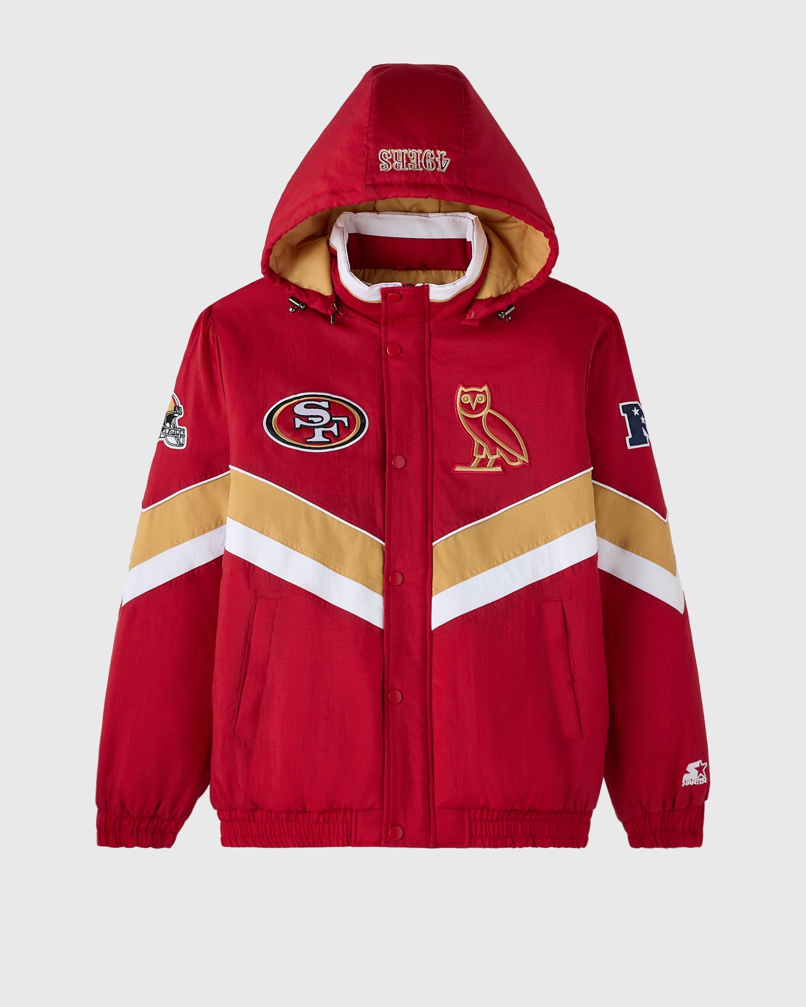 NFL San Francisco 49ERS Starter® Sideline Puffer Jacket (1) NFL San Francisco 49ERS Starter® Sideline Puffer Jacket