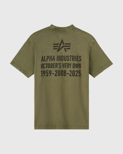 Ovo Alpha Industries Garment Dyed T-Shirt