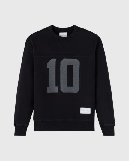 Ovo Enzyme Washed Panelled Crewneck