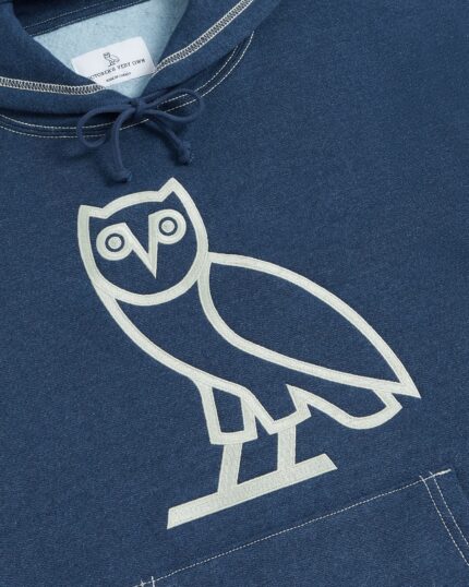 Ovo Indigo-Dyed Hoodie