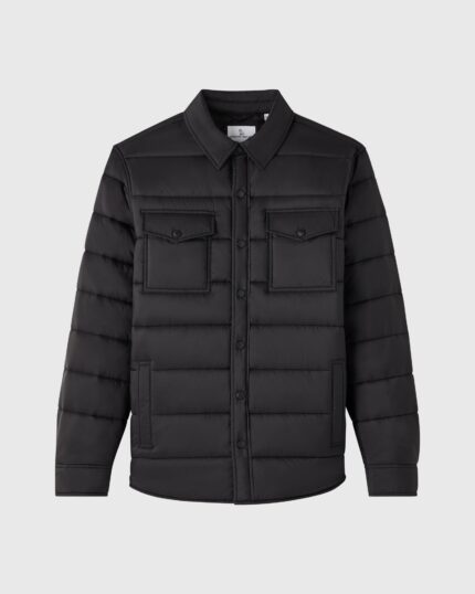 Ovo Nylon Quilted Shirt Jacket