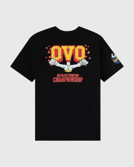 Ovo UFC flame logo t-shirt