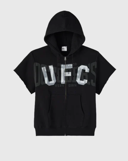 Ovo UFC full-zip short-sleeve hoodie
