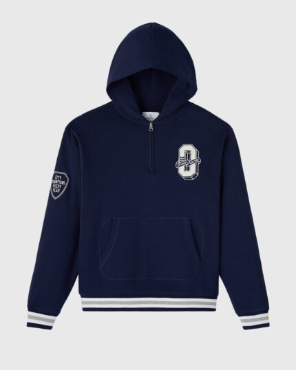 Ovo Varsity O Quarter-Zip Hoodie