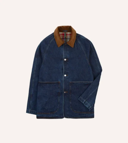 Drake Stone Wash Denim Field Jacket