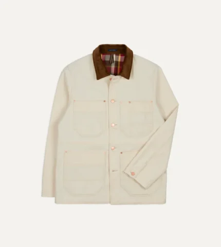 Drake Ecru Denim Welder Jacket